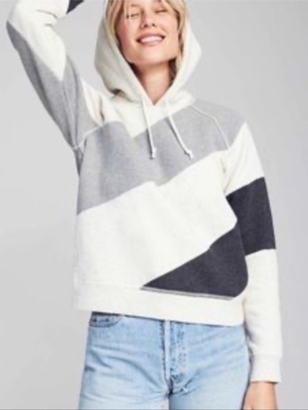 Faherty Riptide Colorblock Hoodie Size XS